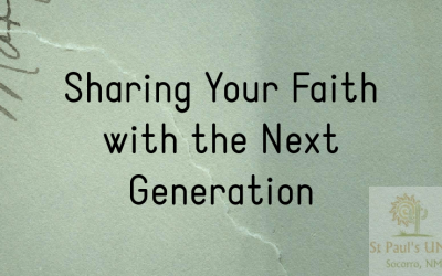 Bible in a Year–Passing on our Faith